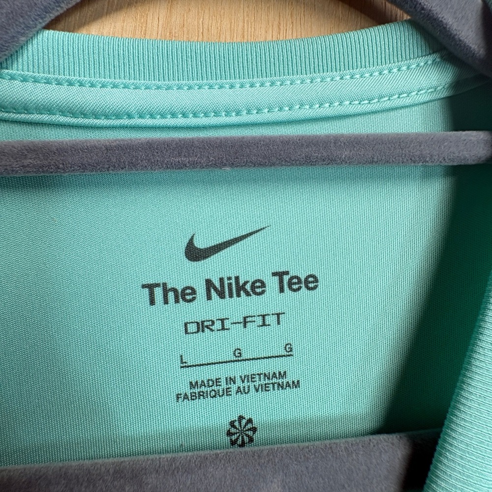 Nike Dri-FIT Womens Athletic 4 Pack Large Red Teal Pink Purple Training Tee - Picture 6 of 8